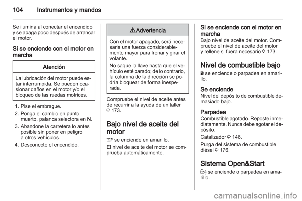 OPEL ASTRA H 2011.5  Manual de Instrucciones (in Spanish) 