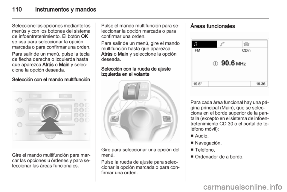 OPEL ASTRA H 2011.5  Manual de Instrucciones (in Spanish) 