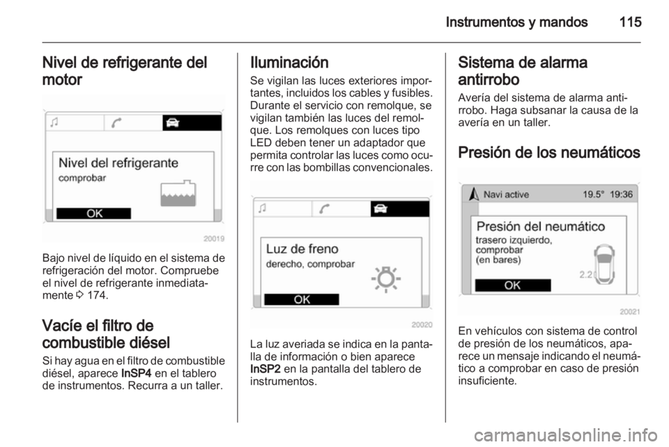 OPEL ASTRA H 2011.5  Manual de Instrucciones (in Spanish) 