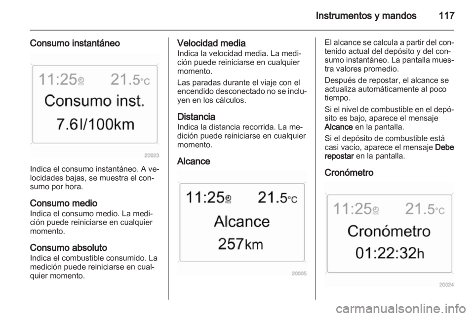 OPEL ASTRA H 2011.5  Manual de Instrucciones (in Spanish) 