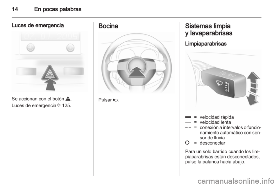 OPEL ASTRA H 2011.5  Manual de Instrucciones (in Spanish) 
