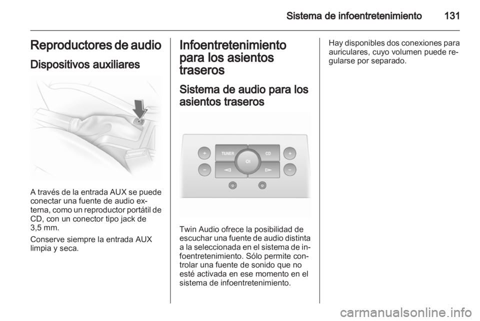 OPEL ASTRA H 2011.5  Manual de Instrucciones (in Spanish) 