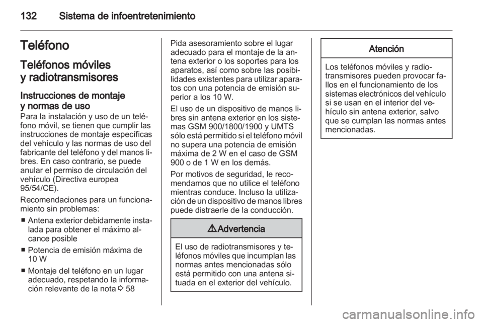 OPEL ASTRA H 2011.5  Manual de Instrucciones (in Spanish) 