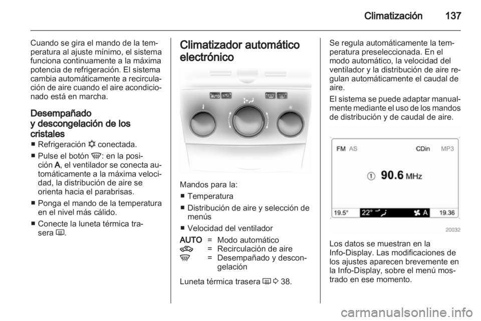 OPEL ASTRA H 2011.5  Manual de Instrucciones (in Spanish) 