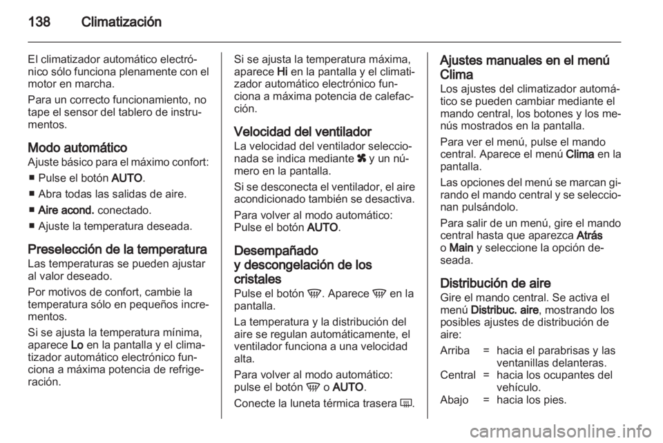 OPEL ASTRA H 2011.5  Manual de Instrucciones (in Spanish) 