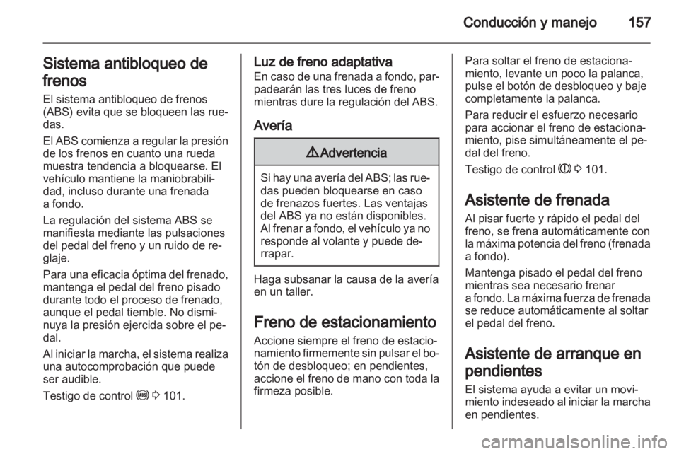 OPEL ASTRA H 2011.5  Manual de Instrucciones (in Spanish) 