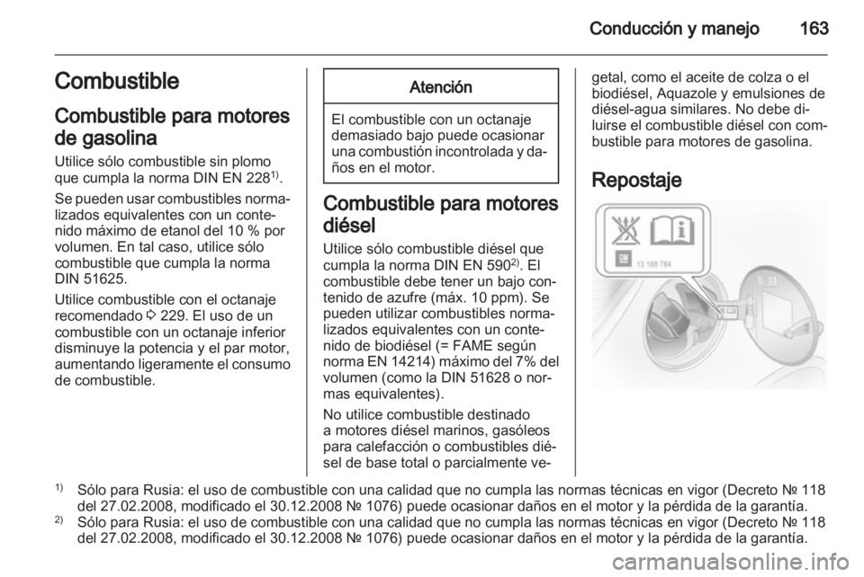 OPEL ASTRA H 2011.5  Manual de Instrucciones (in Spanish) 