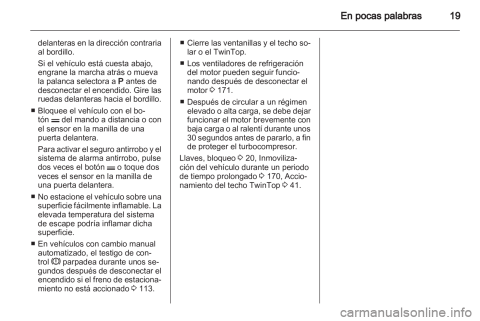 OPEL ASTRA H 2011.5  Manual de Instrucciones (in Spanish) 