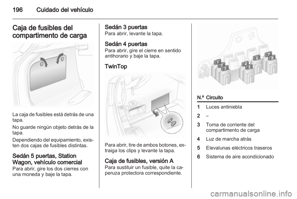 OPEL ASTRA H 2011.5  Manual de Instrucciones (in Spanish) 