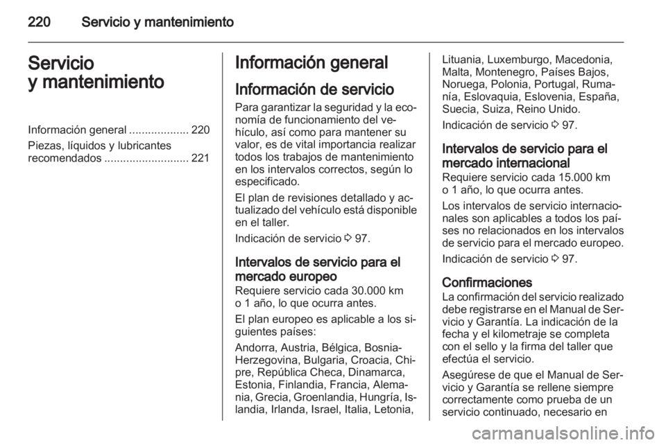 OPEL ASTRA H 2011.5  Manual de Instrucciones (in Spanish) 