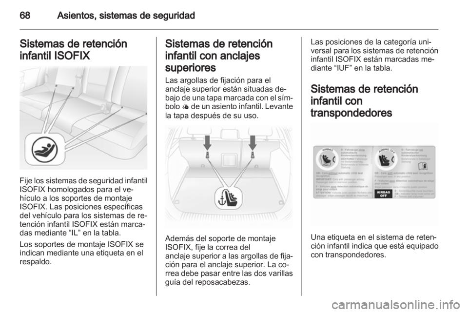 OPEL ASTRA H 2011.5  Manual de Instrucciones (in Spanish) 