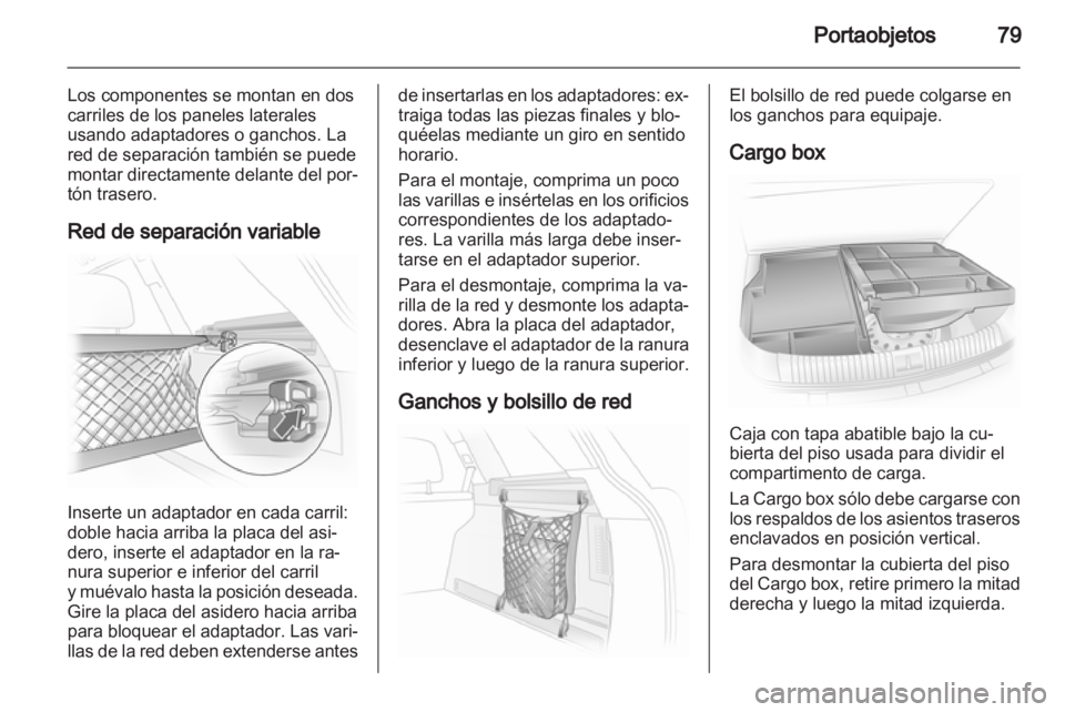 OPEL ASTRA H 2011.5  Manual de Instrucciones (in Spanish) 