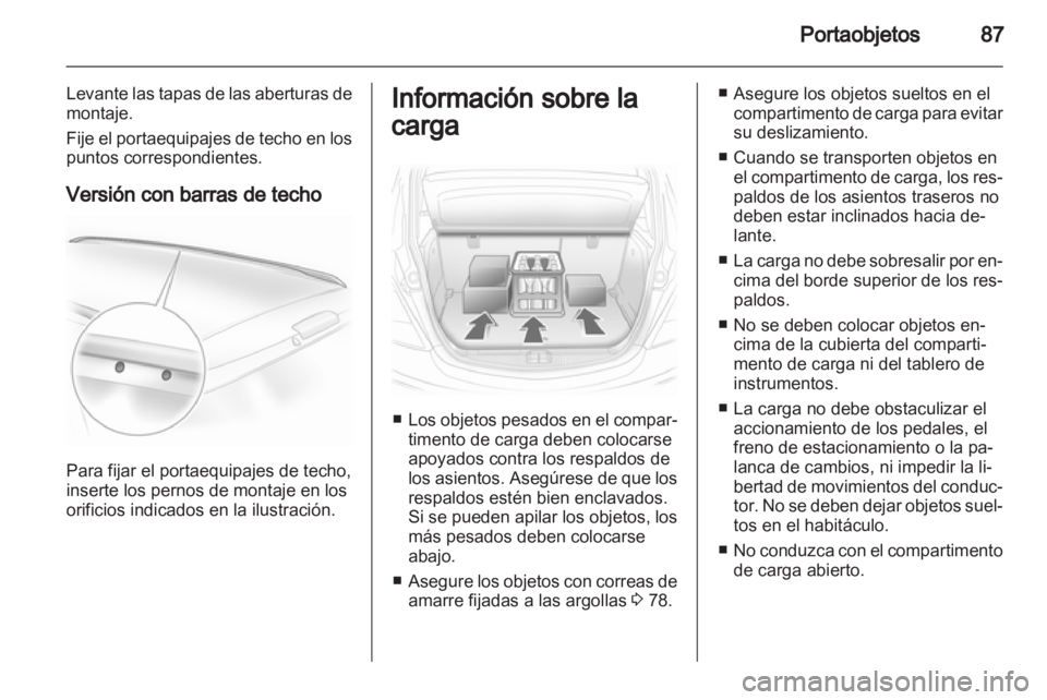 OPEL ASTRA H 2011.5  Manual de Instrucciones (in Spanish) 