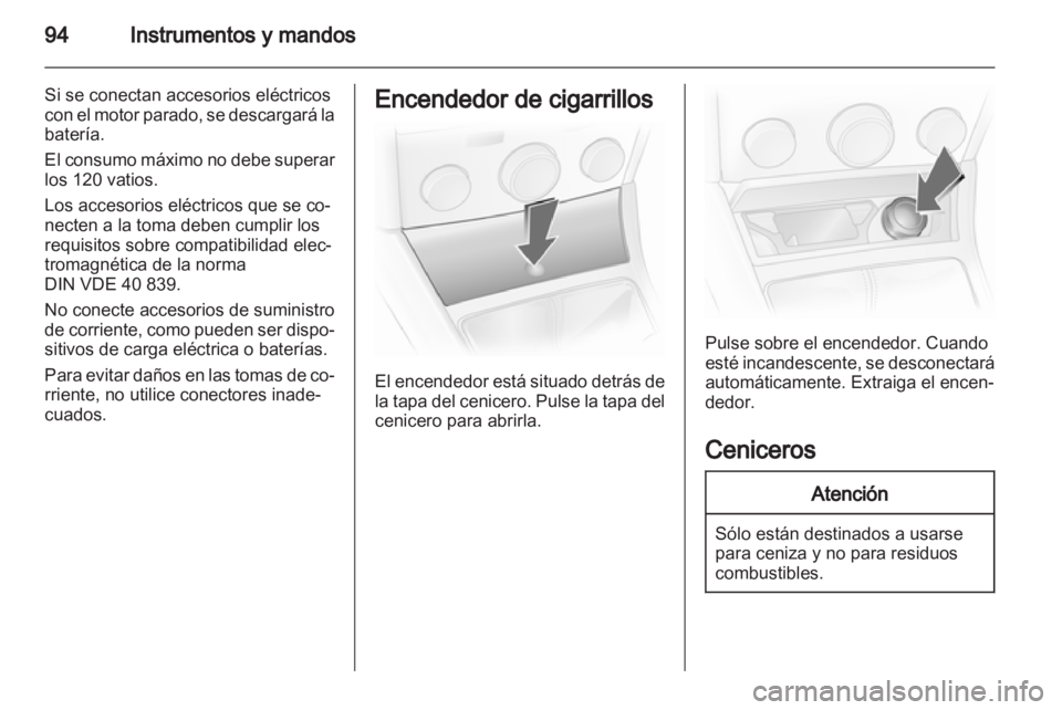 OPEL ASTRA H 2011.5  Manual de Instrucciones (in Spanish) 