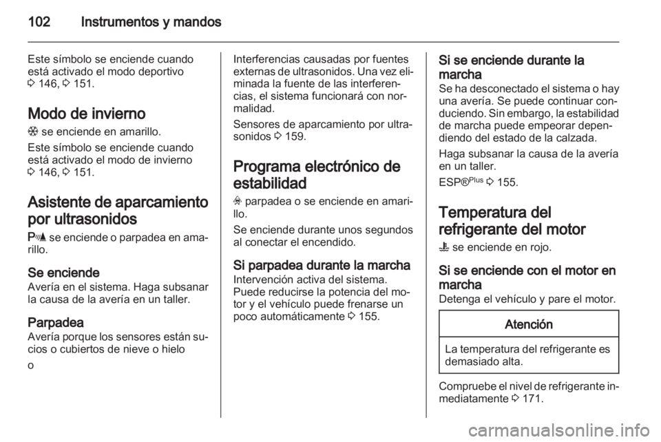 OPEL ASTRA H 2012  Manual de Instrucciones (in Spanish) 