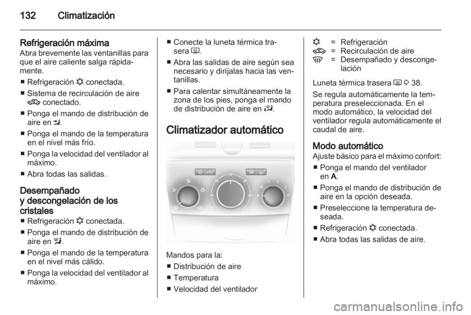 OPEL ASTRA H 2012  Manual de Instrucciones (in Spanish) 