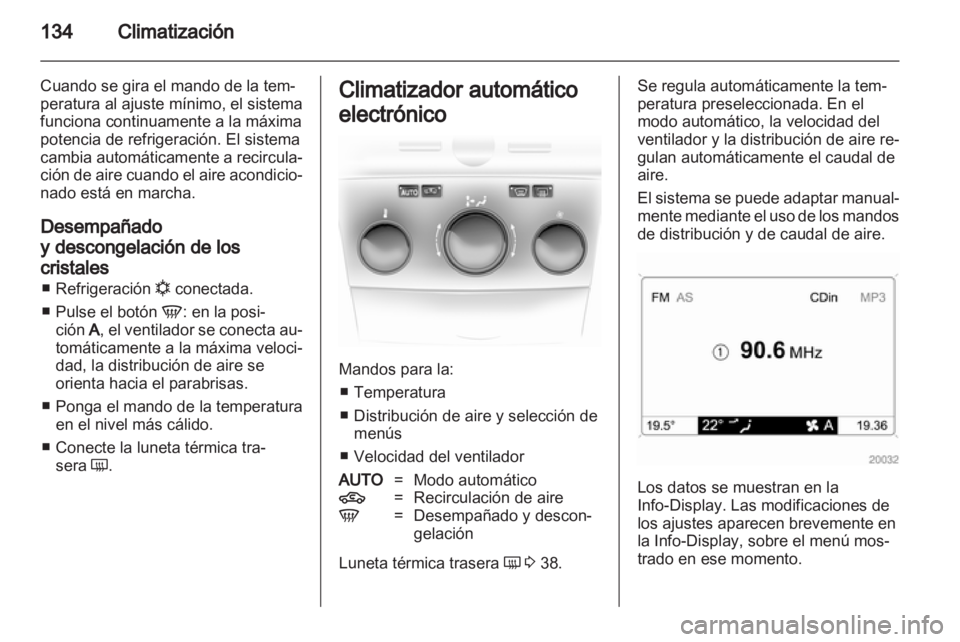 OPEL ASTRA H 2012  Manual de Instrucciones (in Spanish) 