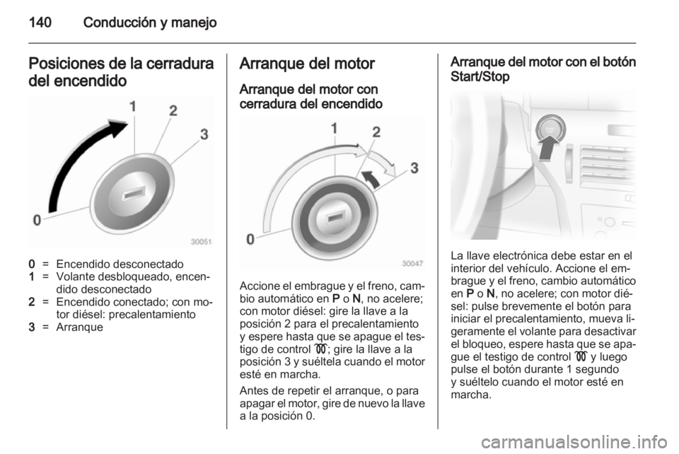 OPEL ASTRA H 2012  Manual de Instrucciones (in Spanish) 