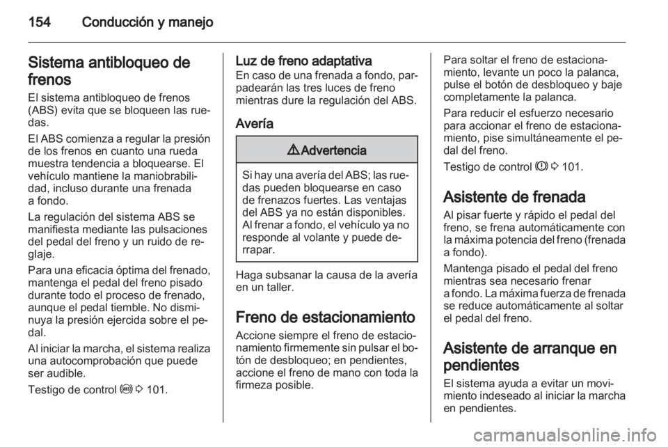 OPEL ASTRA H 2012  Manual de Instrucciones (in Spanish) 