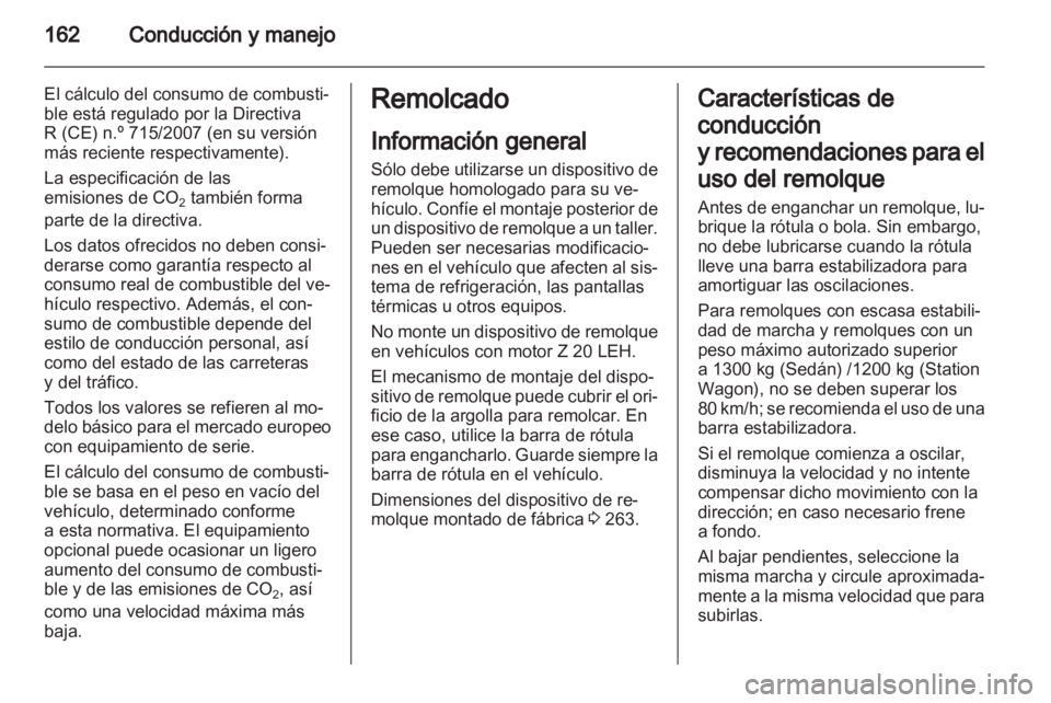 OPEL ASTRA H 2012  Manual de Instrucciones (in Spanish) 