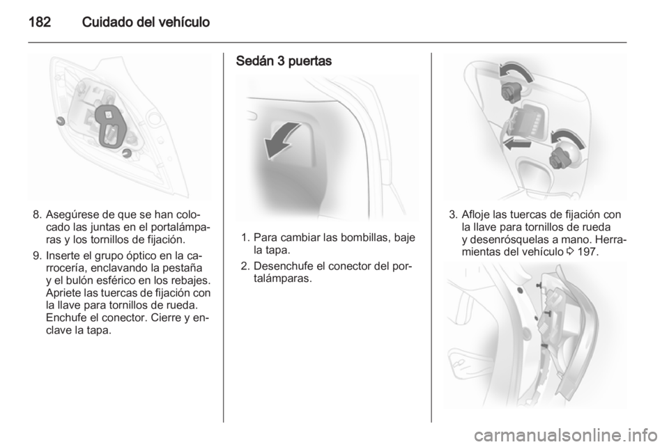 OPEL ASTRA H 2012  Manual de Instrucciones (in Spanish) 