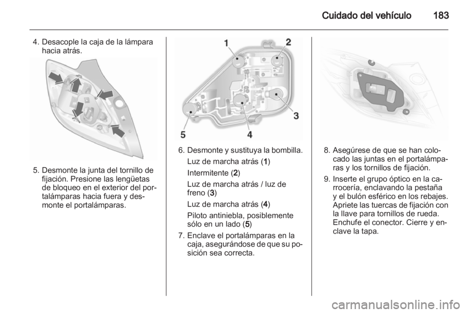 OPEL ASTRA H 2012  Manual de Instrucciones (in Spanish) 