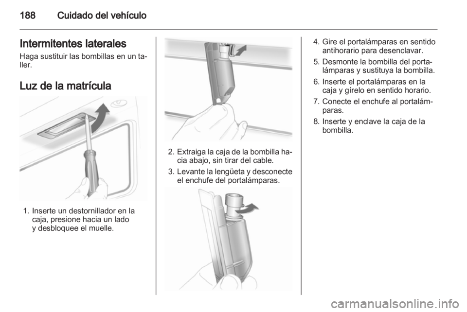 OPEL ASTRA H 2012  Manual de Instrucciones (in Spanish) 