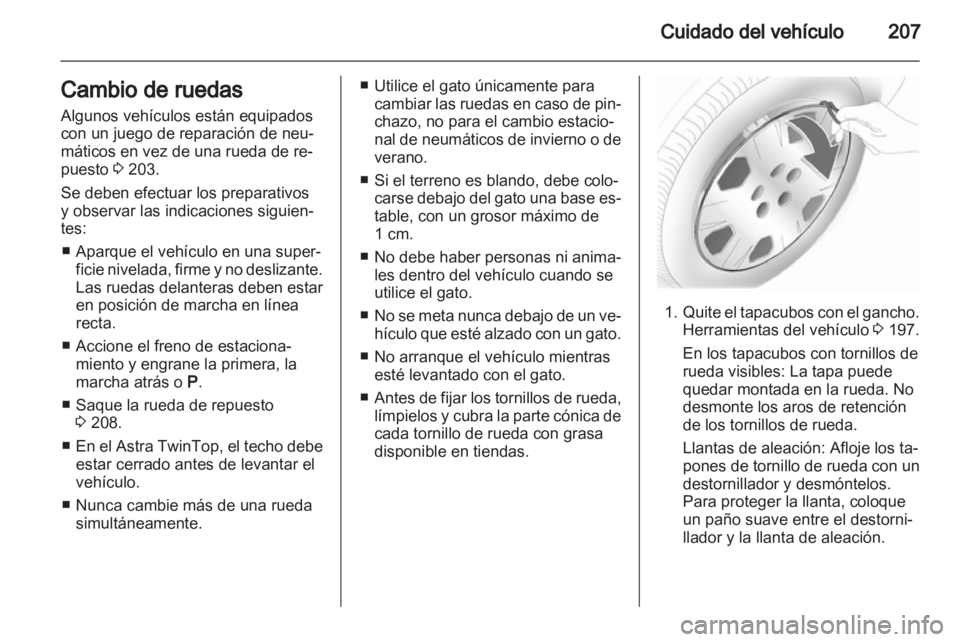 OPEL ASTRA H 2012  Manual de Instrucciones (in Spanish) 