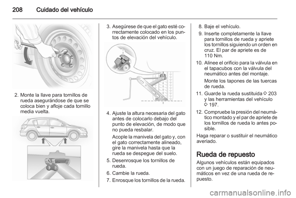 OPEL ASTRA H 2012  Manual de Instrucciones (in Spanish) 