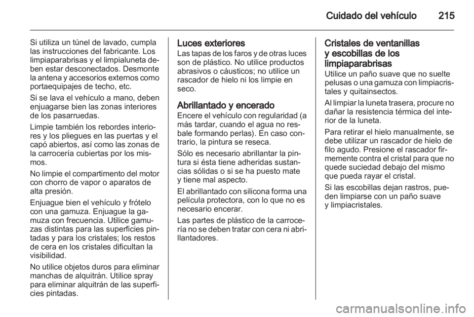 OPEL ASTRA H 2012  Manual de Instrucciones (in Spanish) 