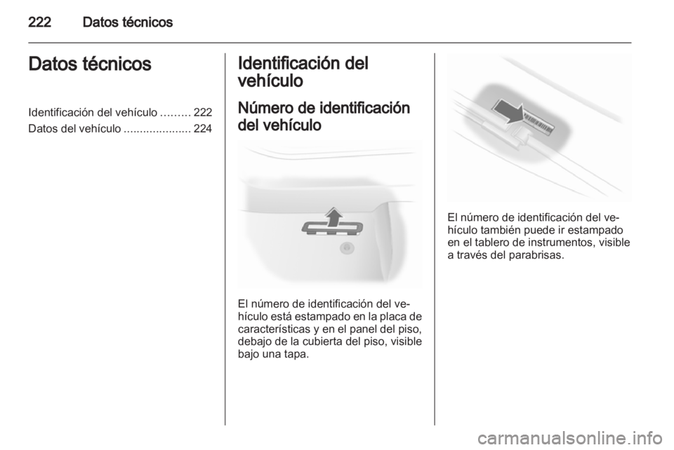 OPEL ASTRA H 2012  Manual de Instrucciones (in Spanish) 