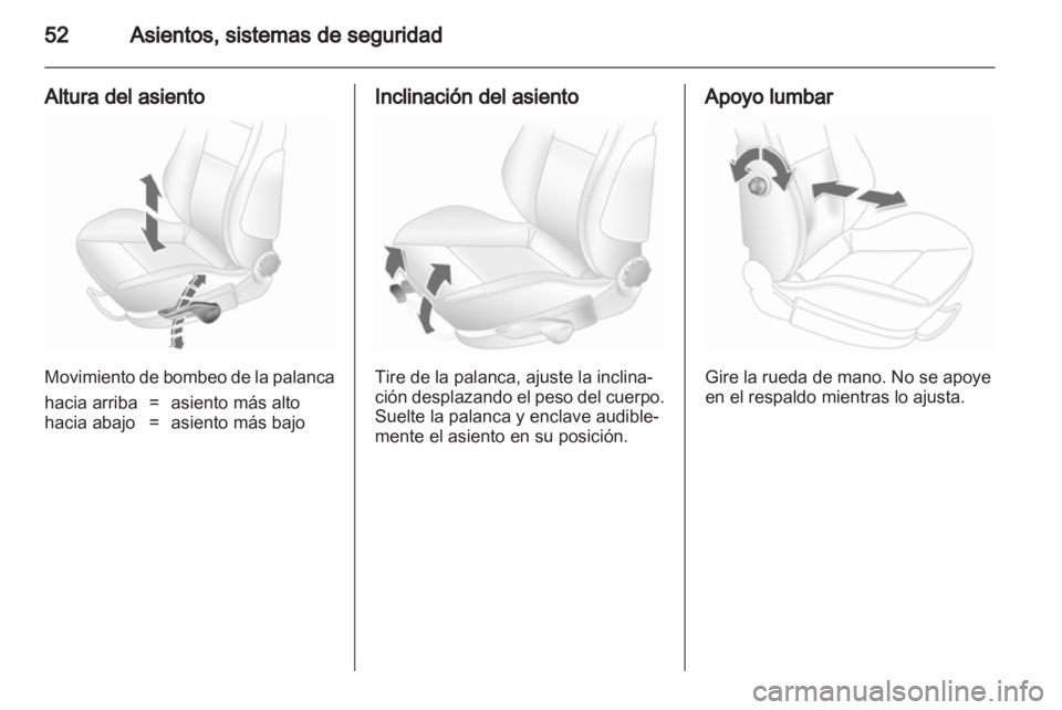 OPEL ASTRA H 2012  Manual de Instrucciones (in Spanish) 