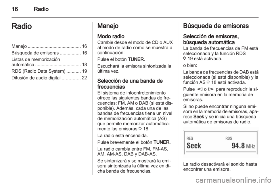 OPEL ASTRA H 2013  Manual de infoentretenimiento (in Spanish) 
