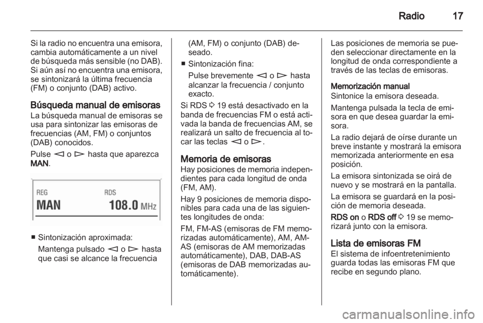 OPEL ASTRA H 2013  Manual de infoentretenimiento (in Spanish) 