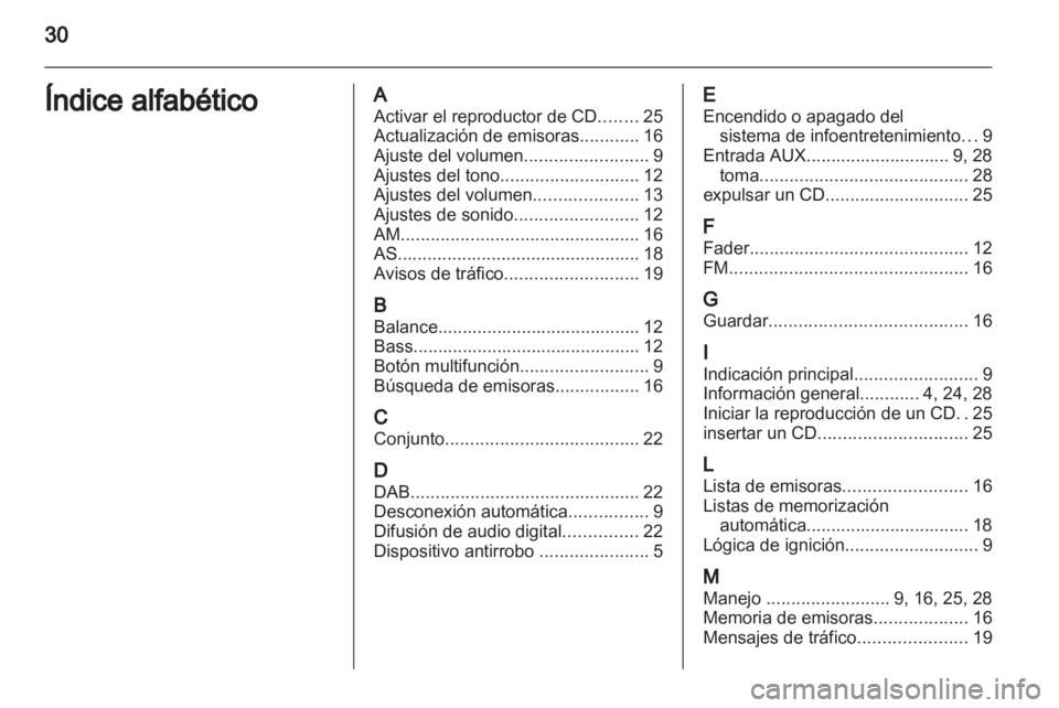 OPEL ASTRA H 2013  Manual de infoentretenimiento (in Spanish) 