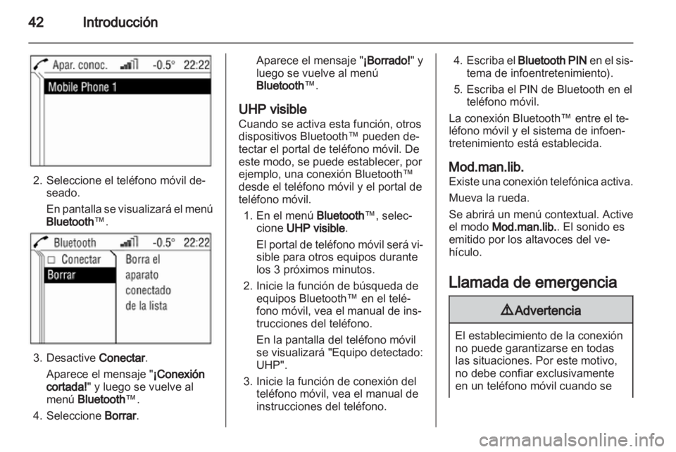 OPEL ASTRA H 2013  Manual de infoentretenimiento (in Spanish) 