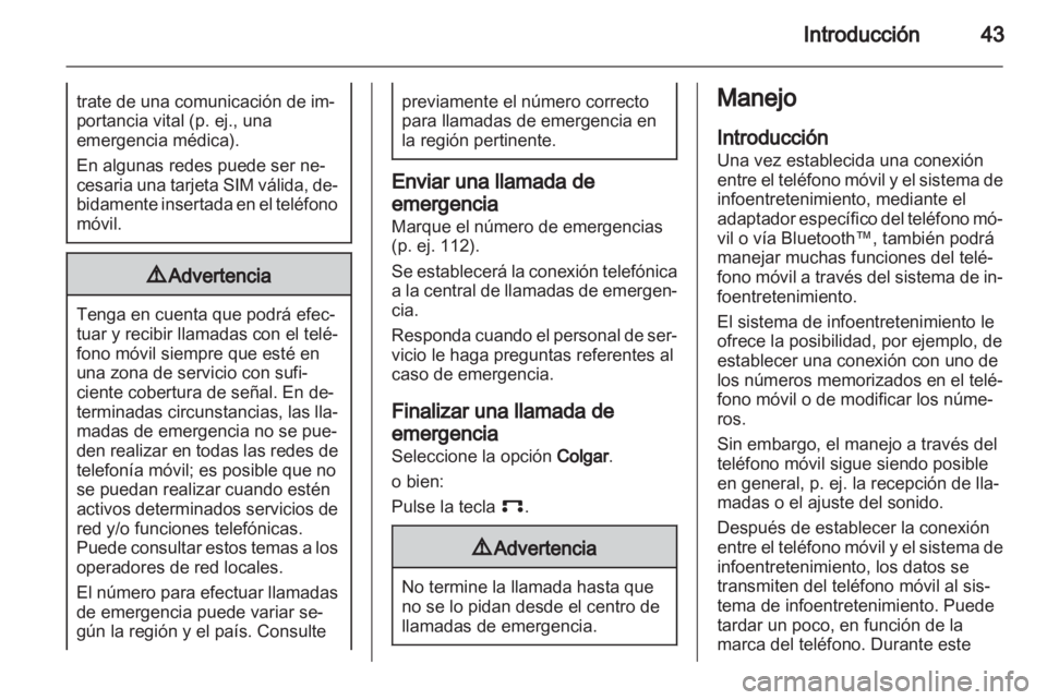 OPEL ASTRA H 2013  Manual de infoentretenimiento (in Spanish) 