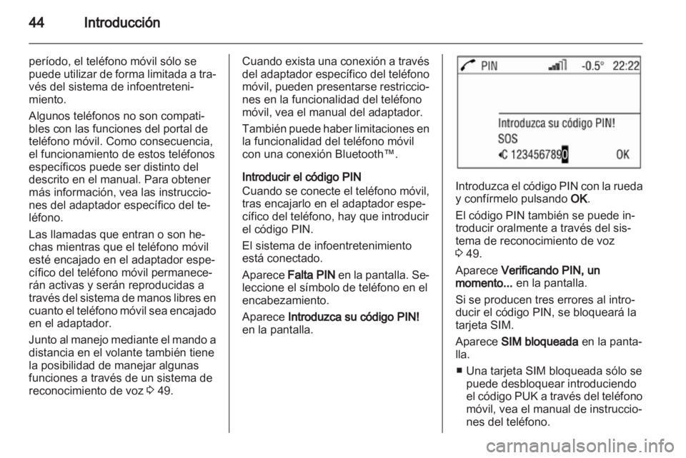 OPEL ASTRA H 2013  Manual de infoentretenimiento (in Spanish) 