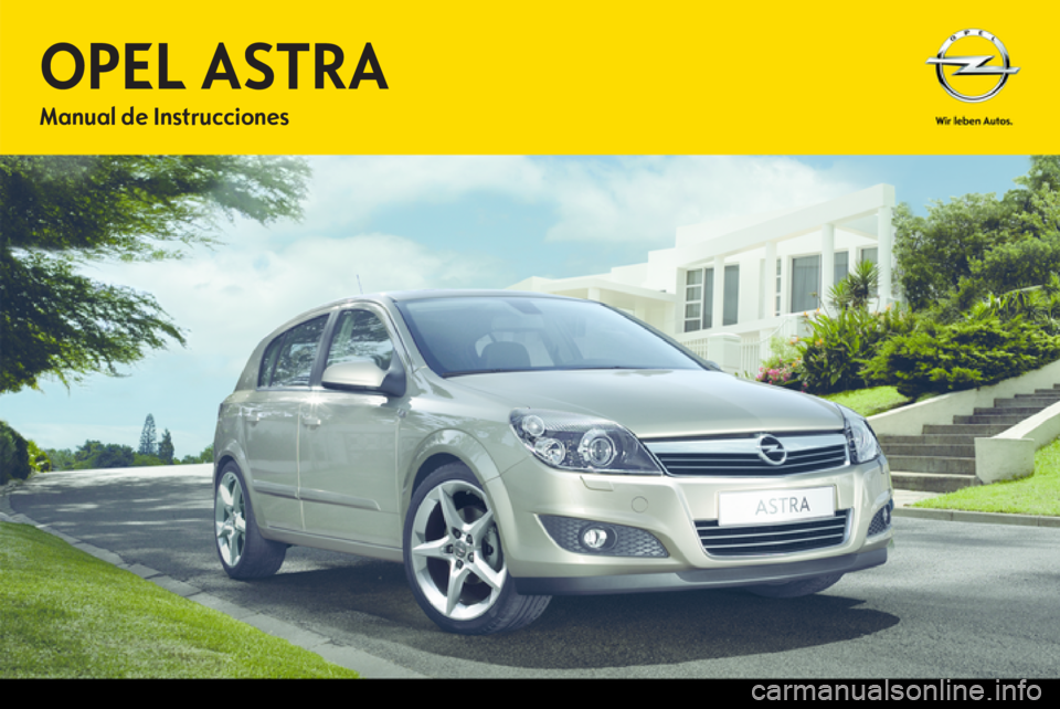 OPEL ASTRA H 2013  Manual de Instrucciones (in Spanish) 