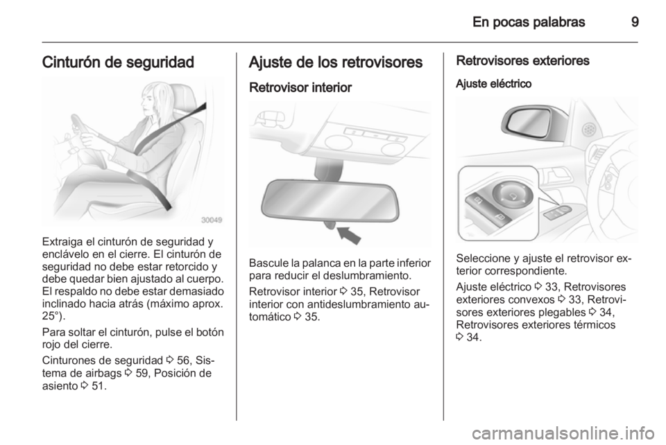 OPEL ASTRA H 2013  Manual de Instrucciones (in Spanish) 