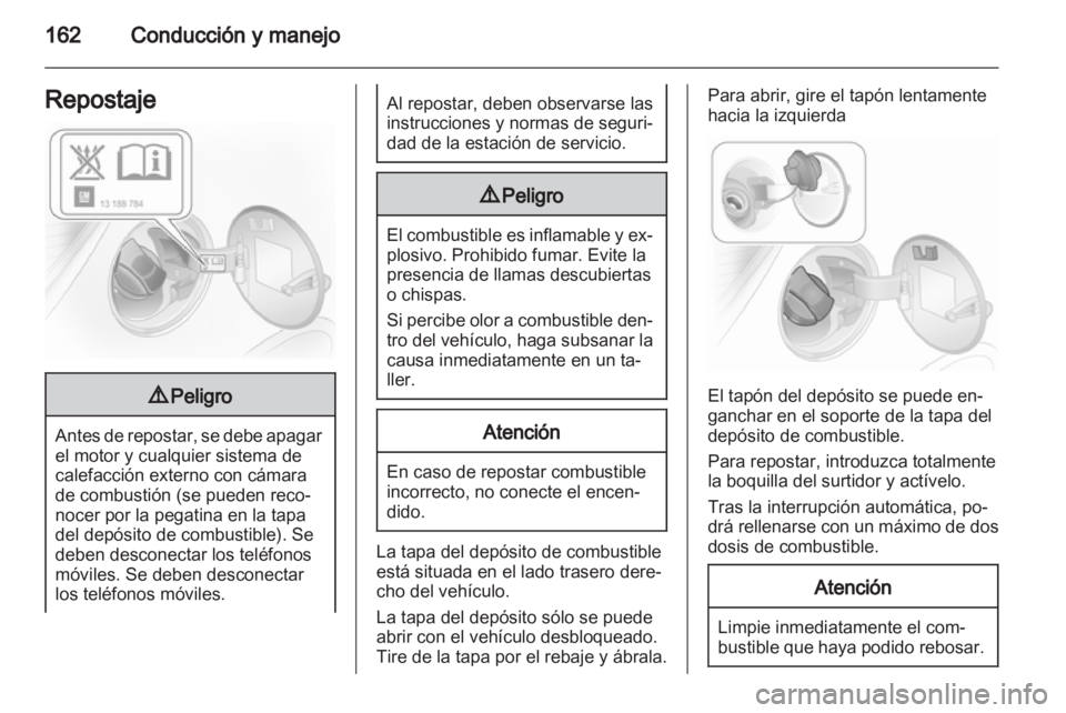 OPEL ASTRA H 2013  Manual de Instrucciones (in Spanish) 