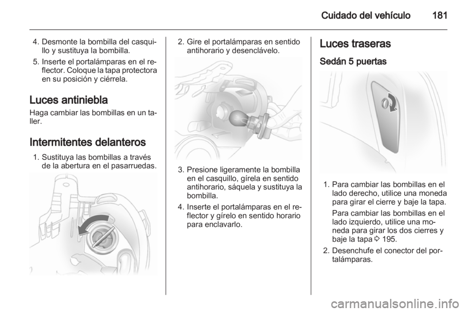 OPEL ASTRA H 2013  Manual de Instrucciones (in Spanish) 