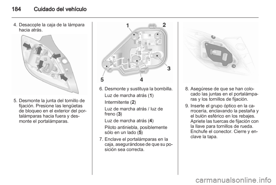OPEL ASTRA H 2013  Manual de Instrucciones (in Spanish) 