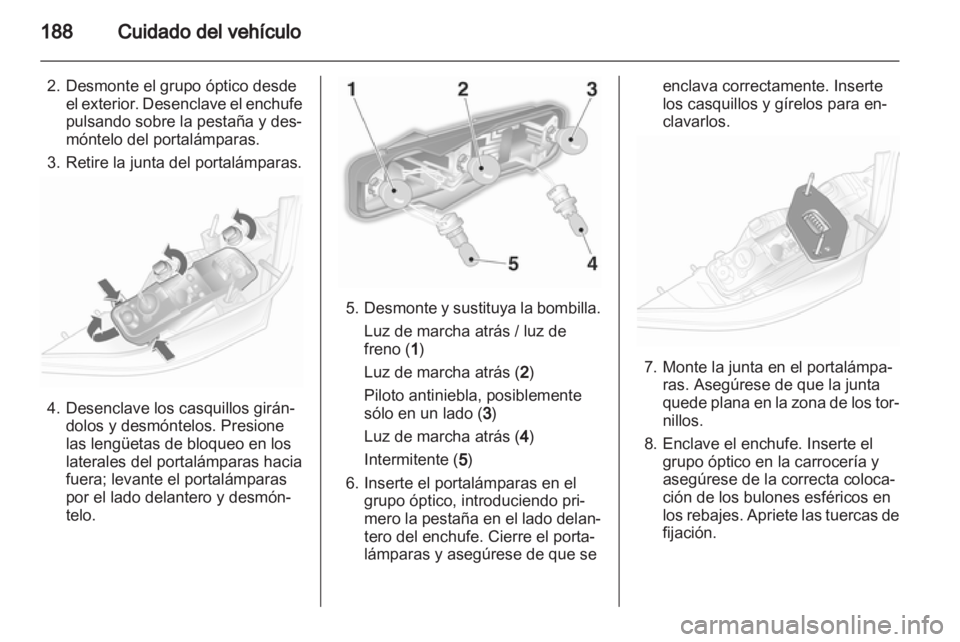 OPEL ASTRA H 2013  Manual de Instrucciones (in Spanish) 