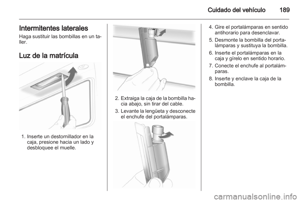OPEL ASTRA H 2013  Manual de Instrucciones (in Spanish) 