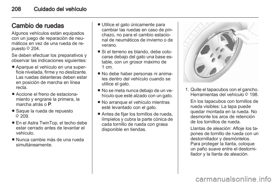 OPEL ASTRA H 2013  Manual de Instrucciones (in Spanish) 