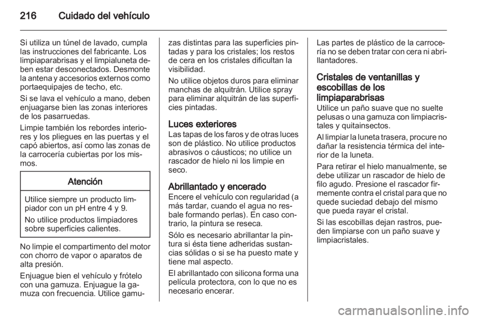 OPEL ASTRA H 2013  Manual de Instrucciones (in Spanish) 