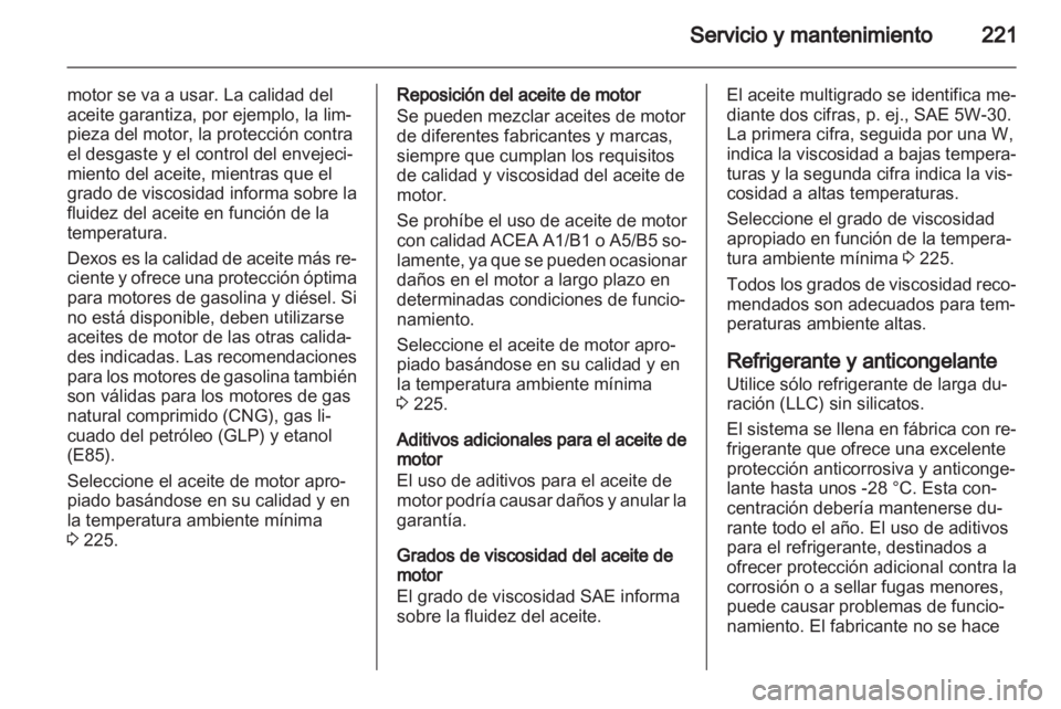 OPEL ASTRA H 2013  Manual de Instrucciones (in Spanish) 