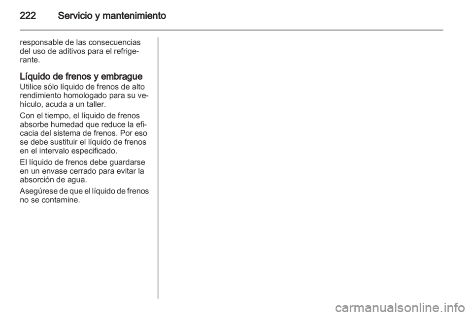 OPEL ASTRA H 2013  Manual de Instrucciones (in Spanish) 