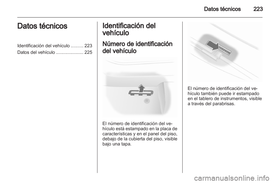 OPEL ASTRA H 2013  Manual de Instrucciones (in Spanish) 
